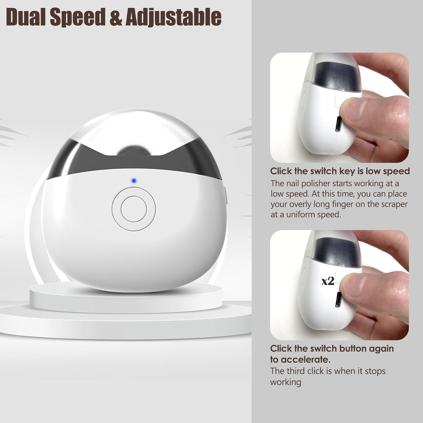 Práctico Corta uñas Eléctrico